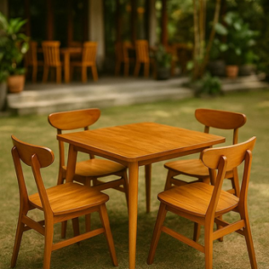 Outdoor dining table