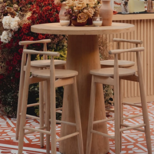 Outdoor dining table